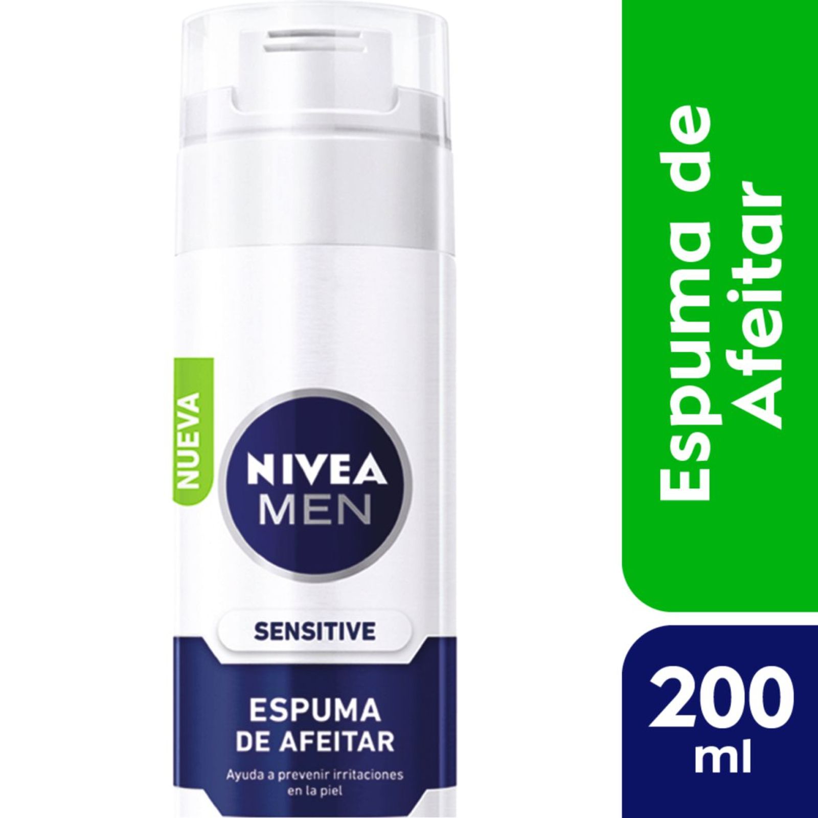 Nivea Espuma De Afeitar Men Sensitive Para Piel Sensible 200 Ml