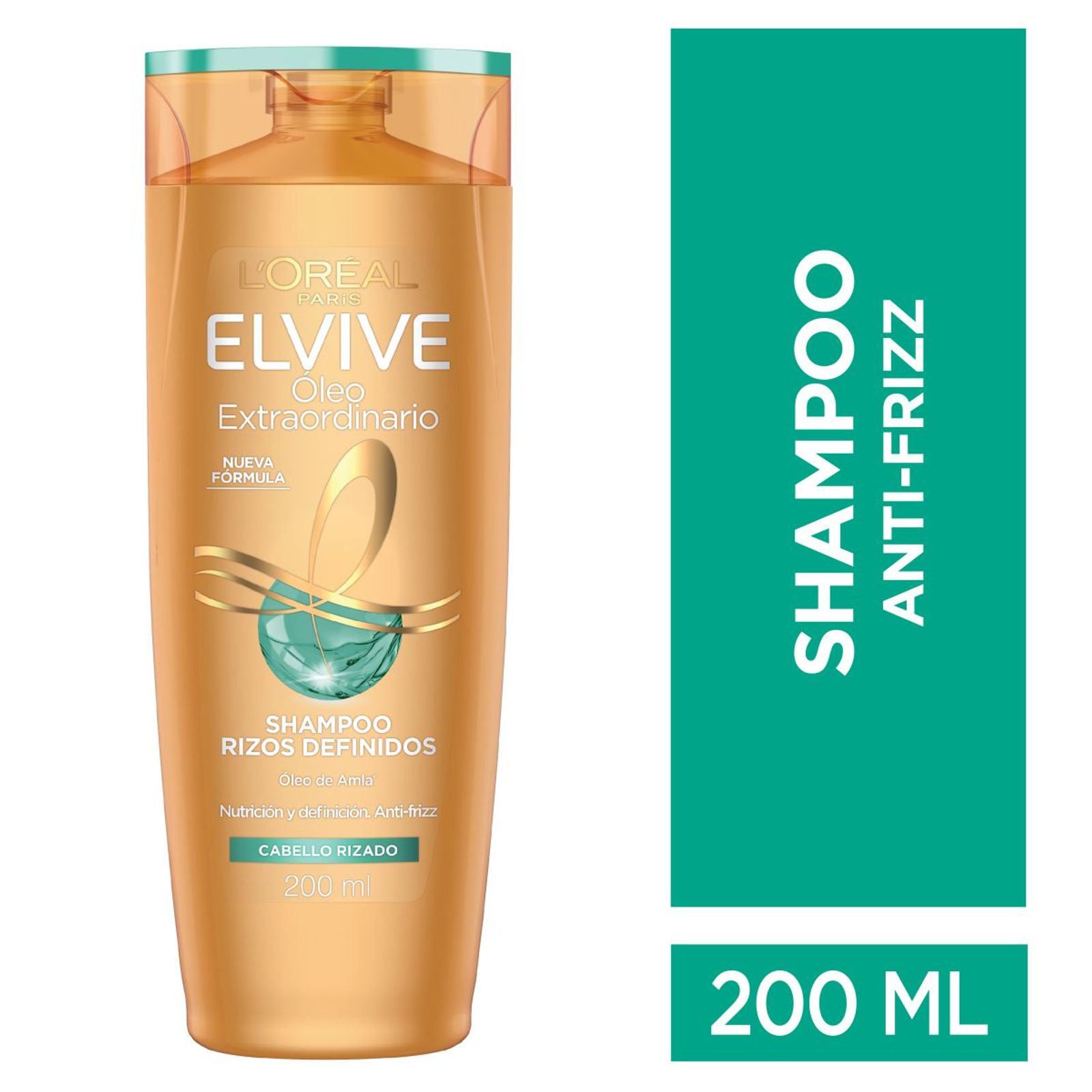 Shampoo Elvive Oleo Extraordinario Rizos 200Ml