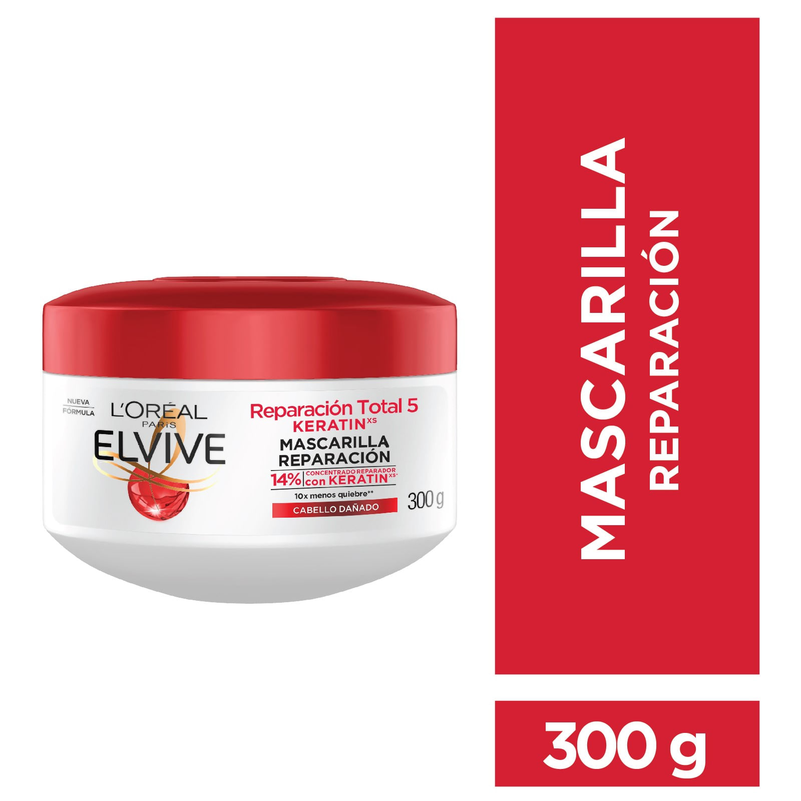 Mascarilla Elvive Rt5 Keratin 300Gr