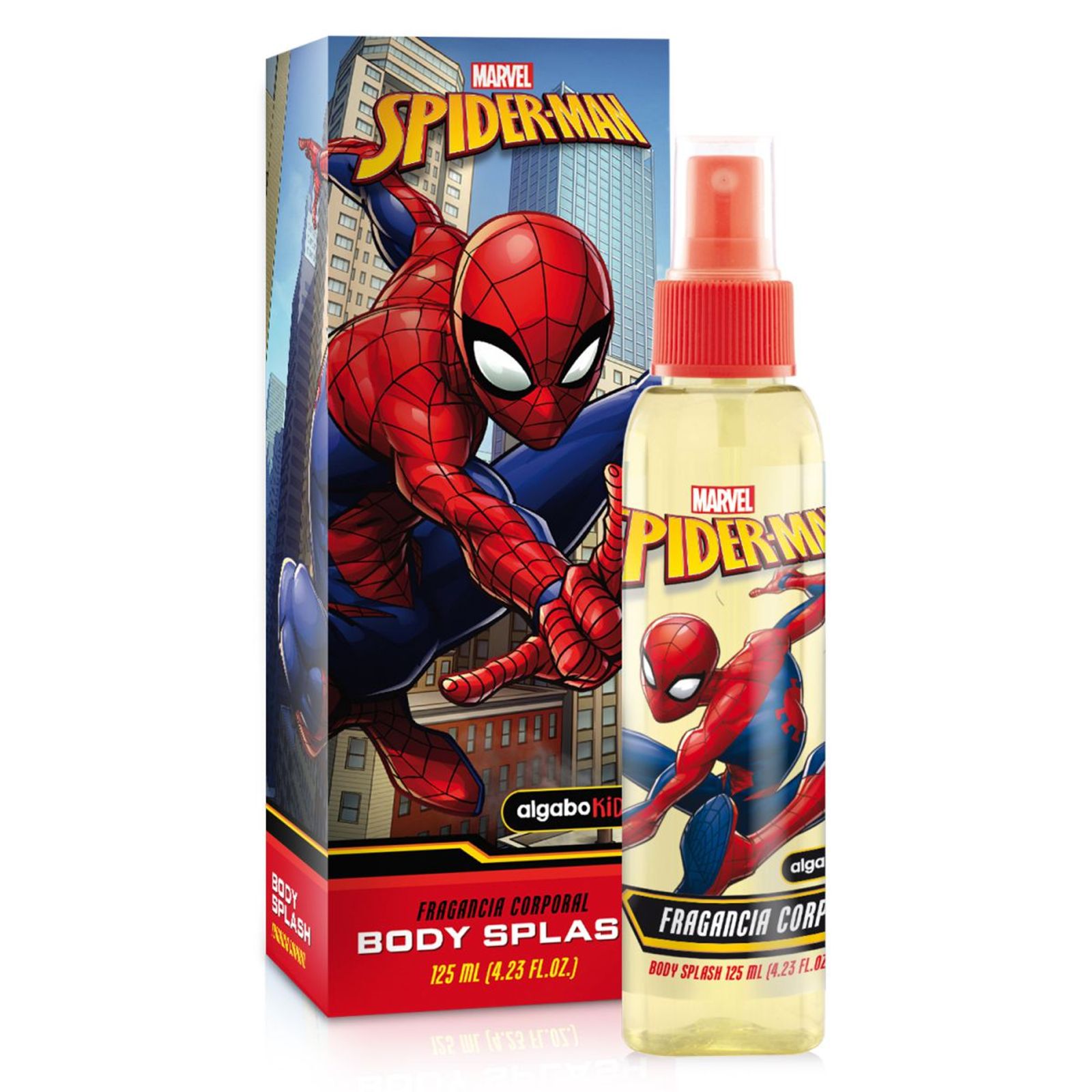 Spiderman Body Splash Infantil 125 Ml