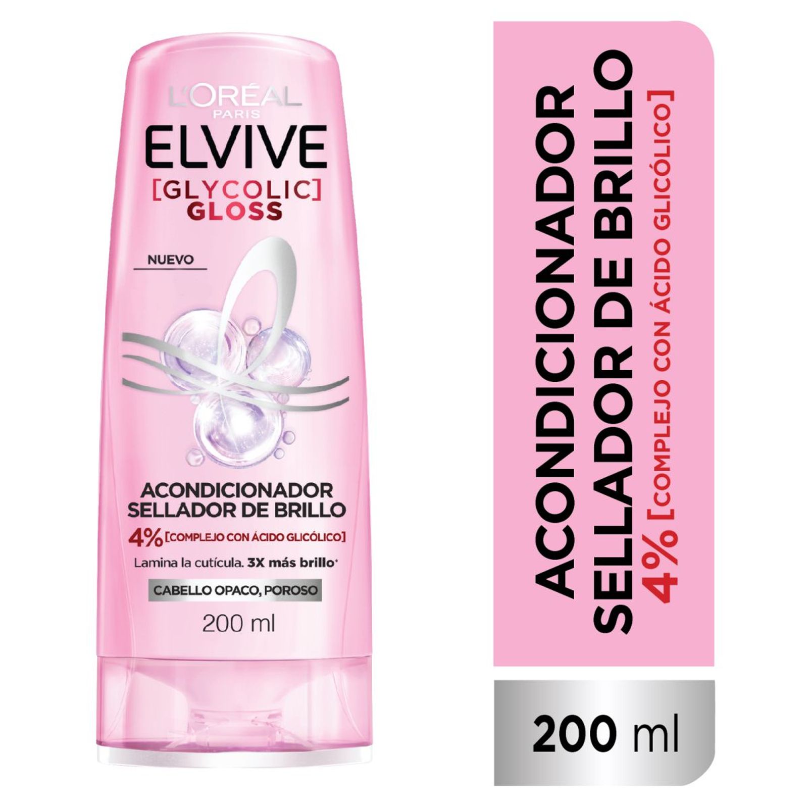 Acondicionador Elvive Glycolic Gloss 200Ml