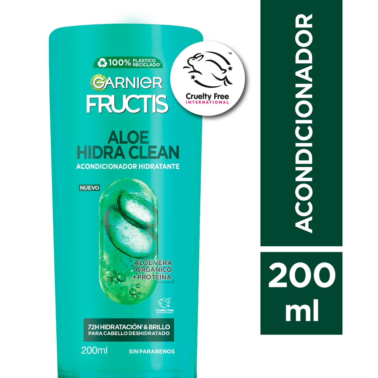 Acondicionador Fructis Aloe Hidra Bomb 200Ml