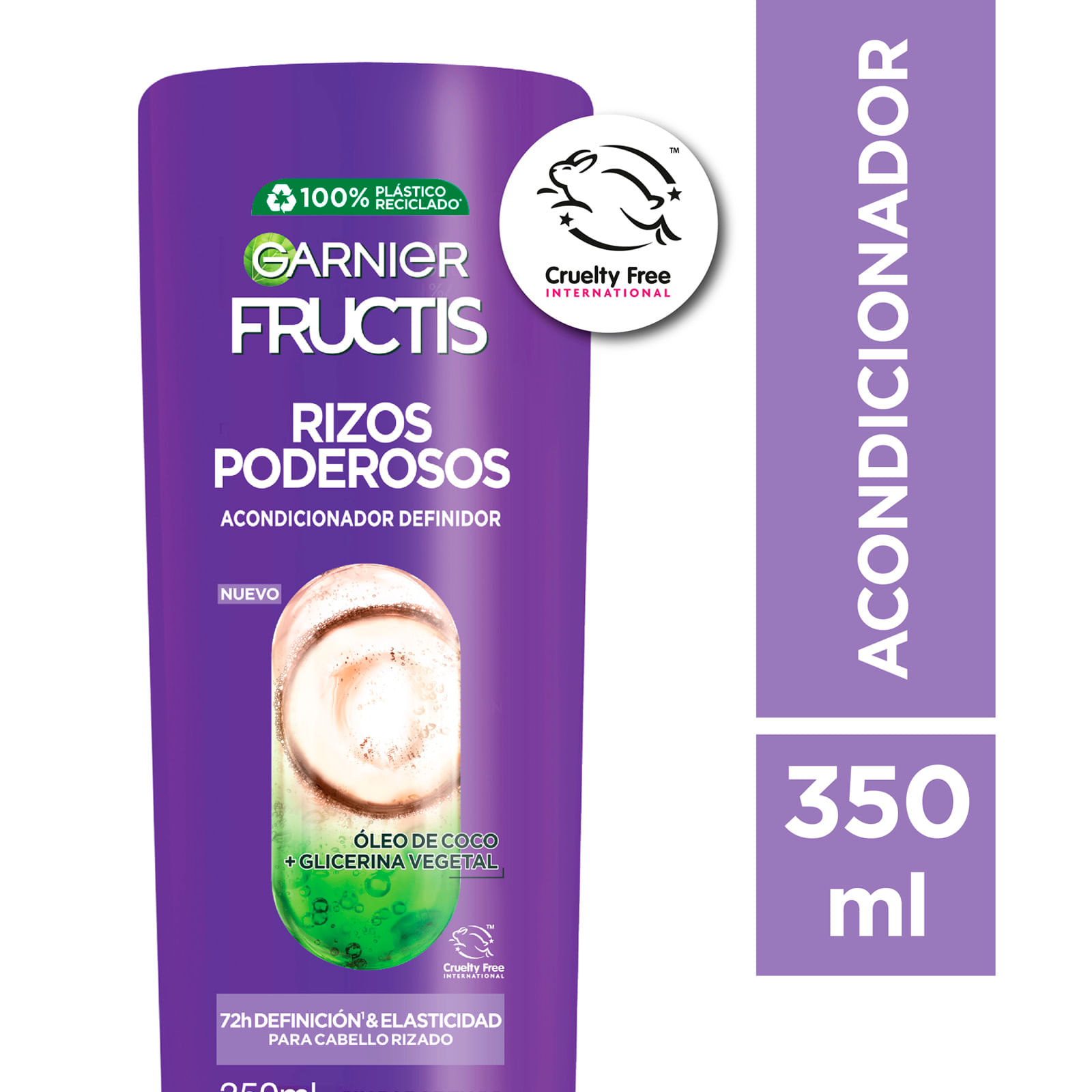 Acondicionador Fructis Rizos Poderosos 350Ml