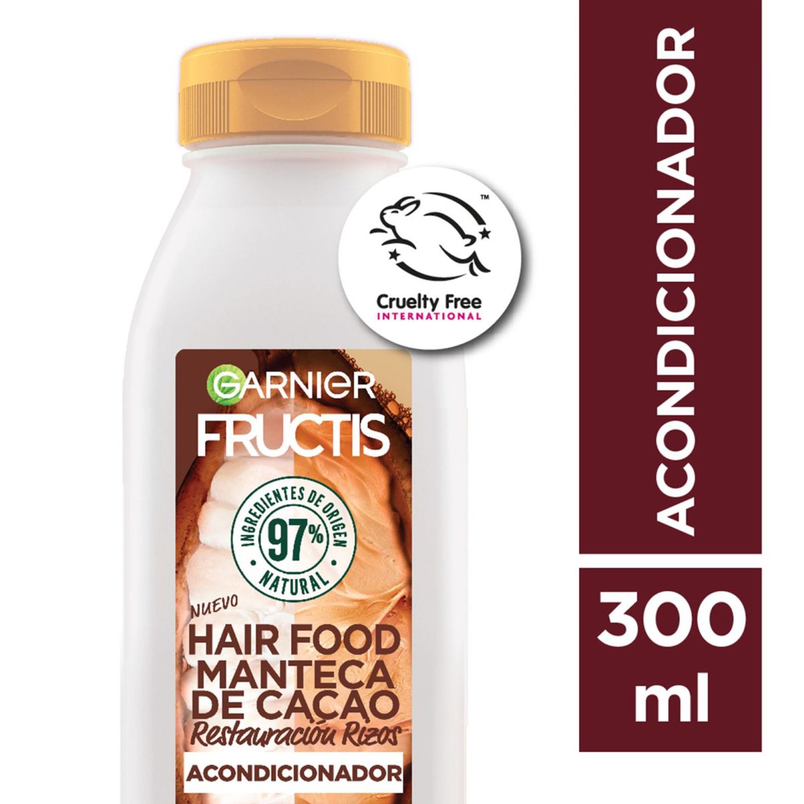 Acondicionador Fructis Hair Food Cacao 300Ml