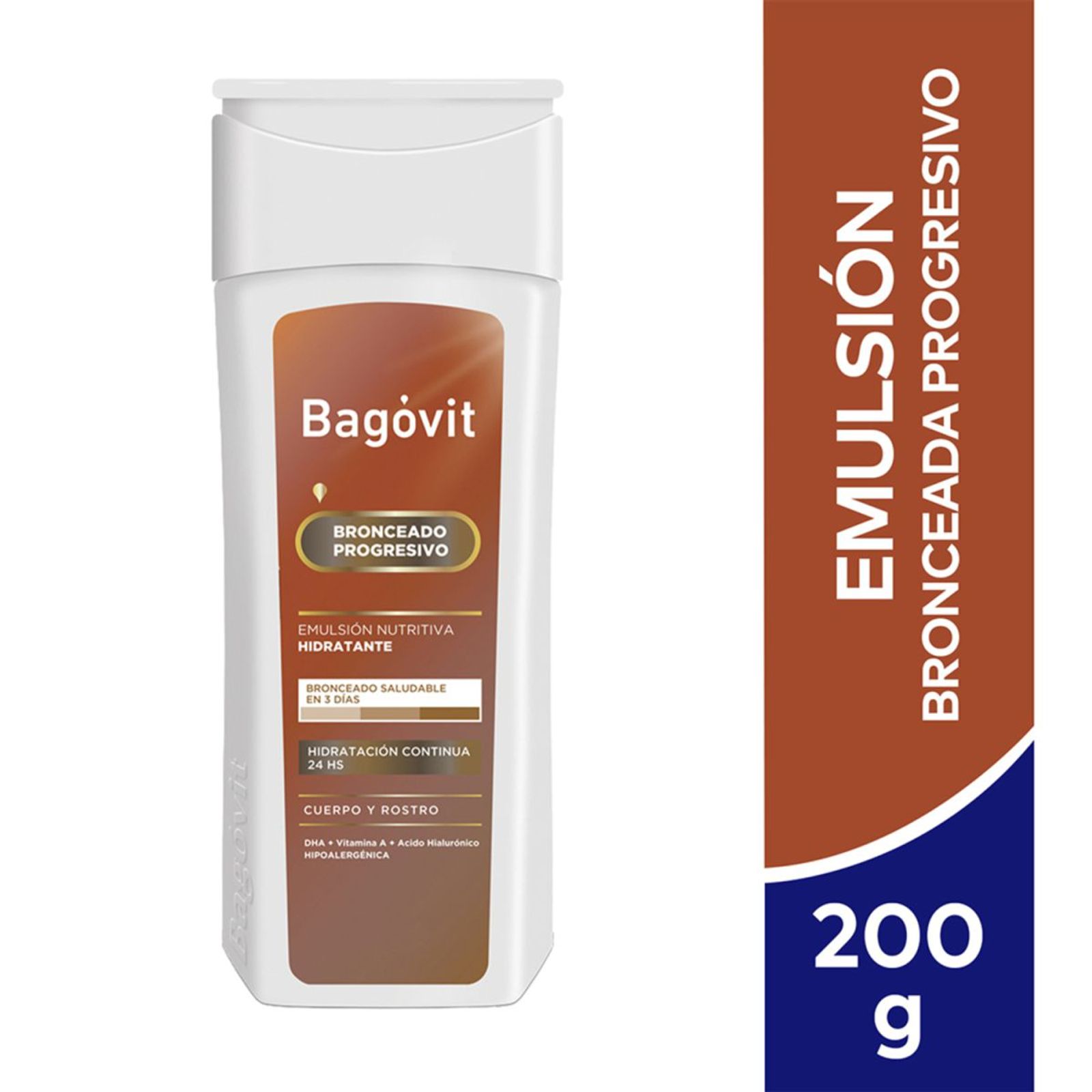 Bagovit Emulsión Hidratante Autobronceante 200 Gr