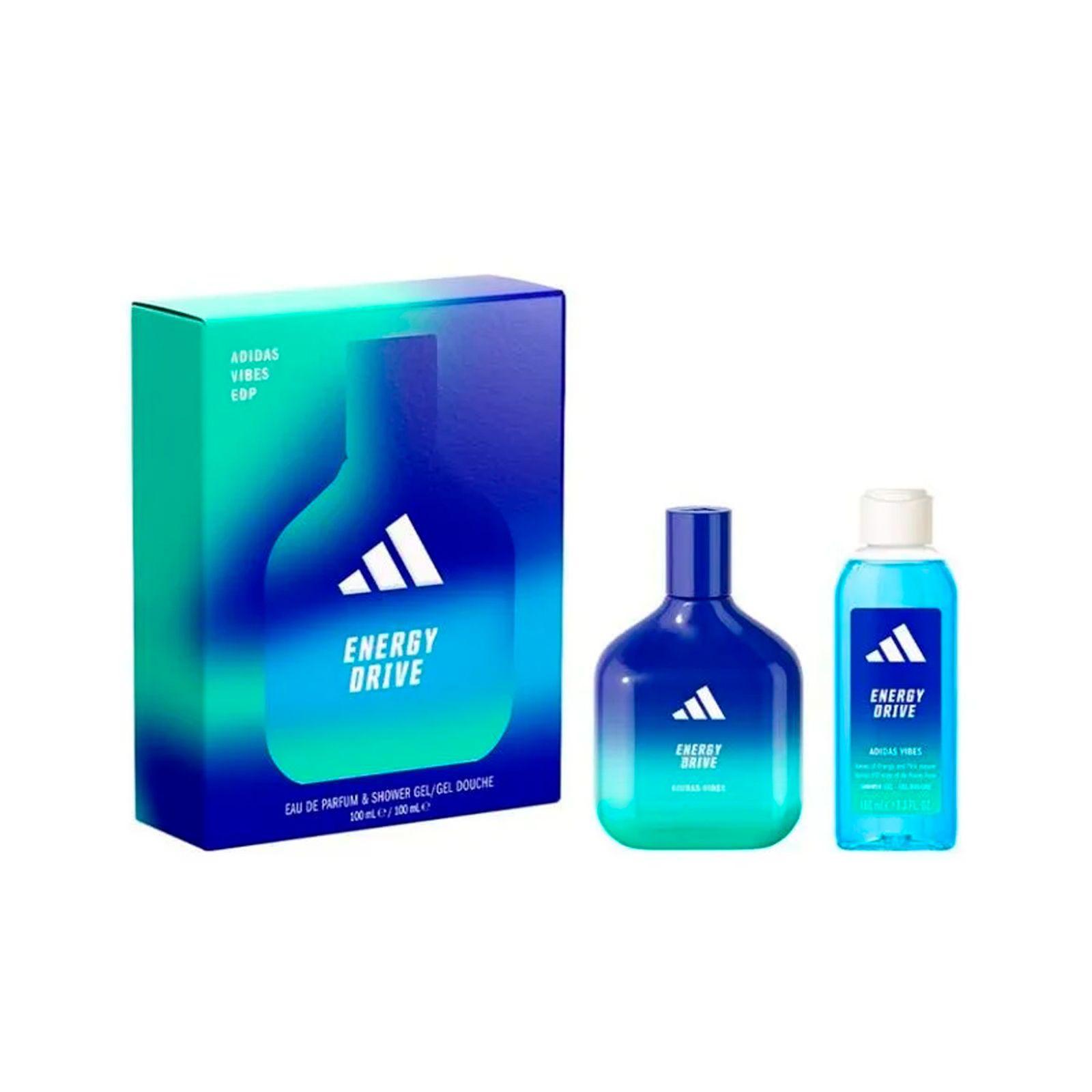 Adidas Set Edp Energy Drive X 100 Ml + Shower Gel 100 Ml