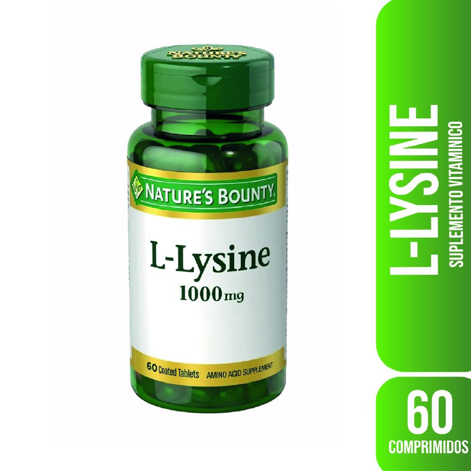 Nature´S Bounty L-Lysina 1000 Mg (60 Tabletas)