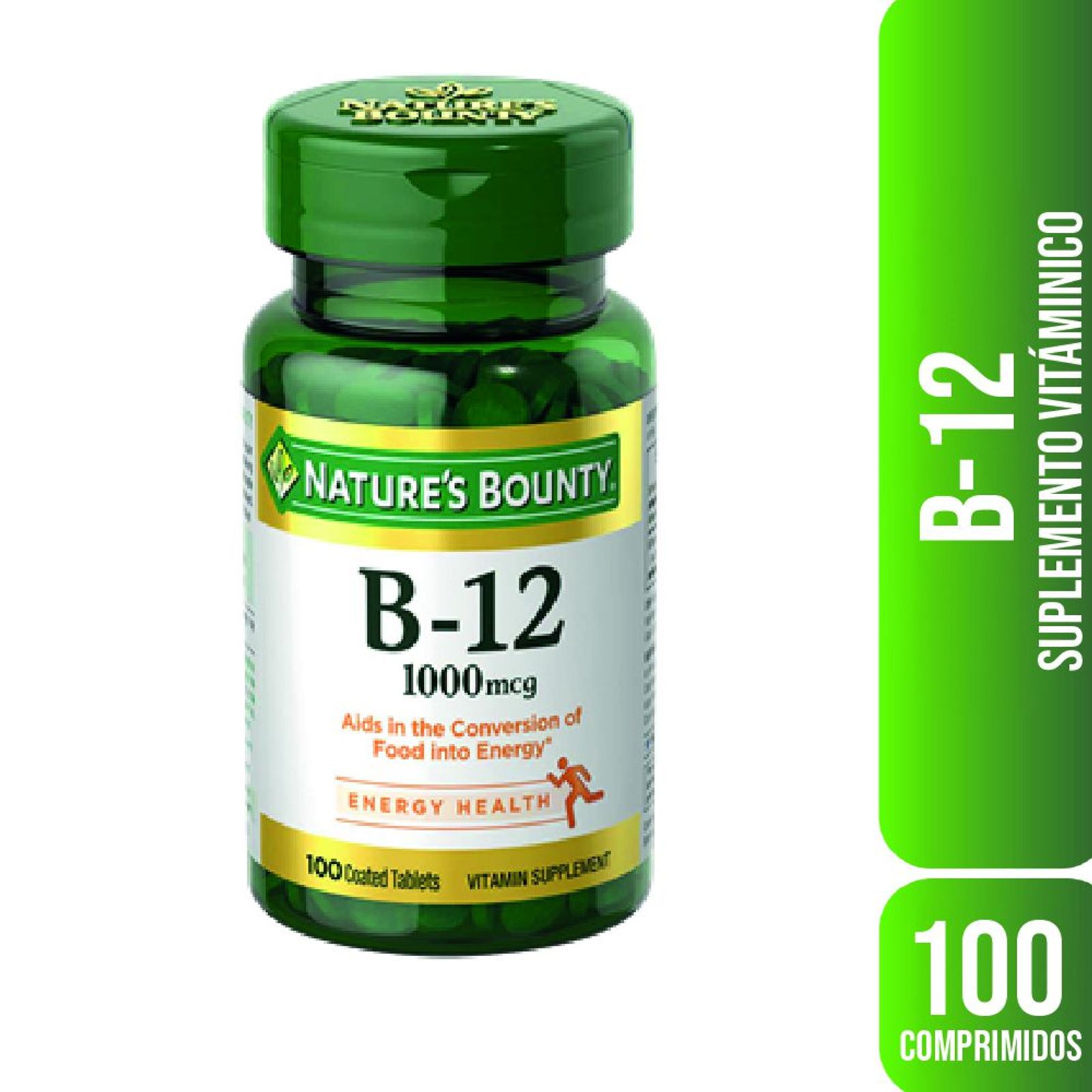 Nature´S Bounty Vitamina B12 1000 (100 Cápsulas)