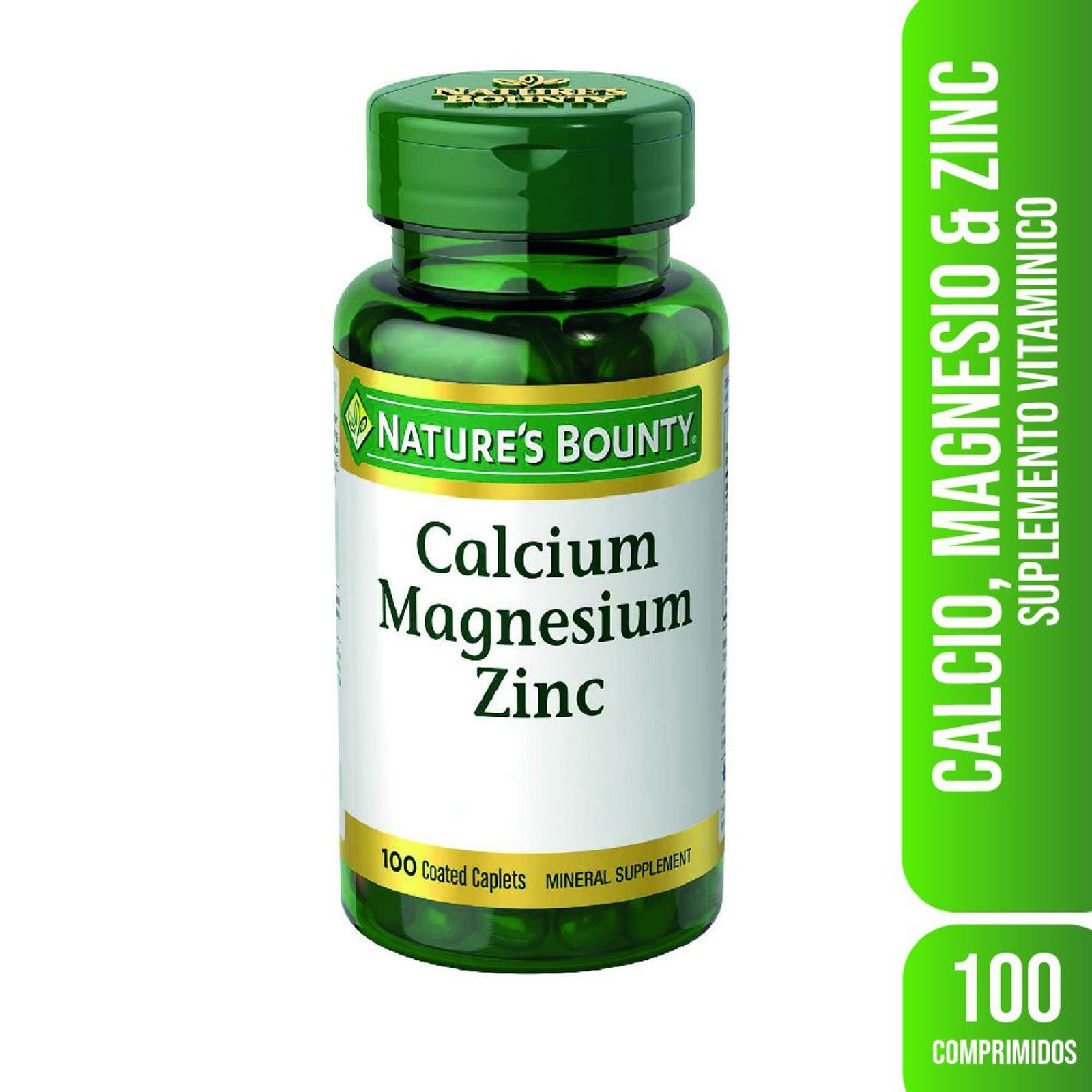 Nature´S Bounty Calcium Magnesium Zinc (100 Capsulas)