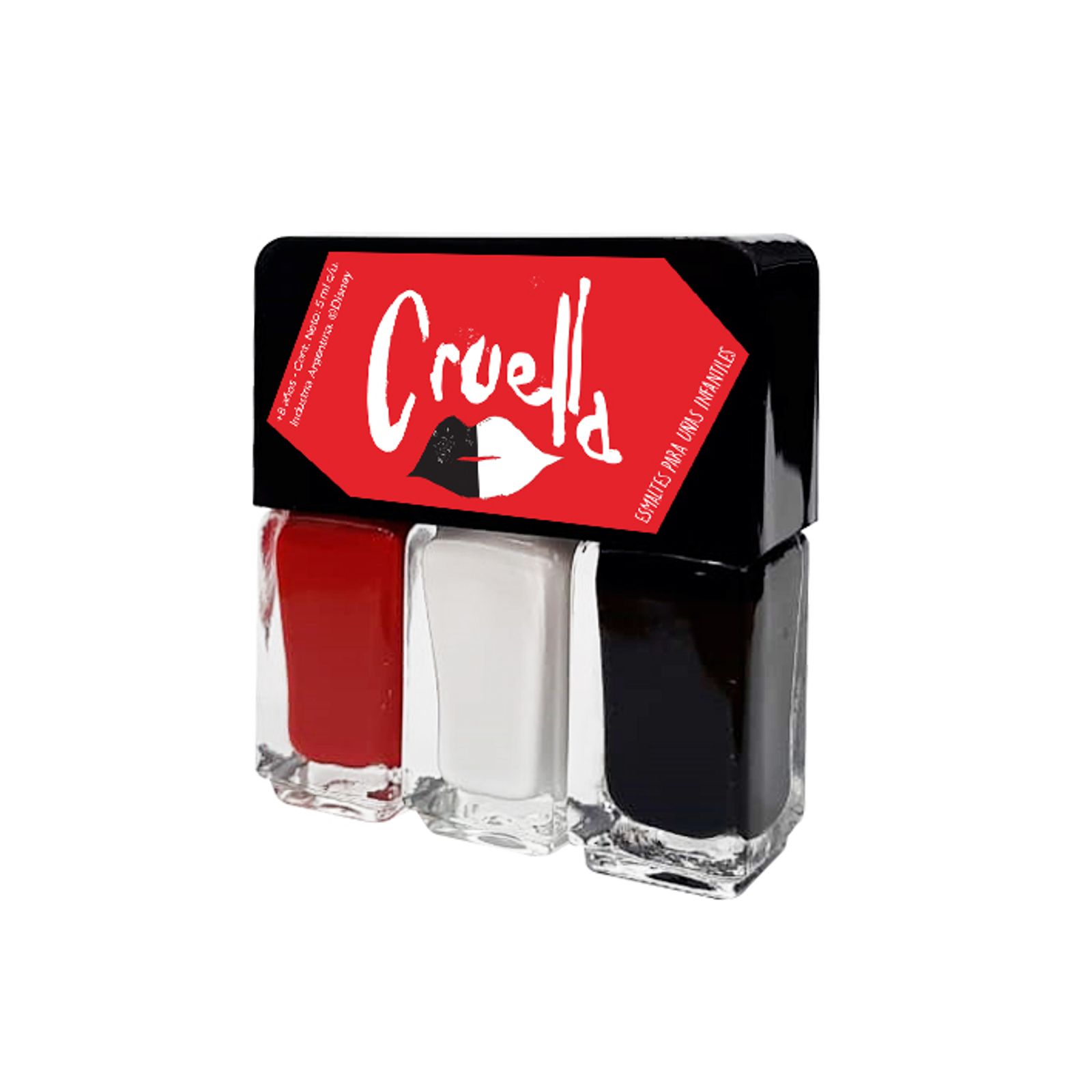 Disney Trio De Esmaltes Cruella