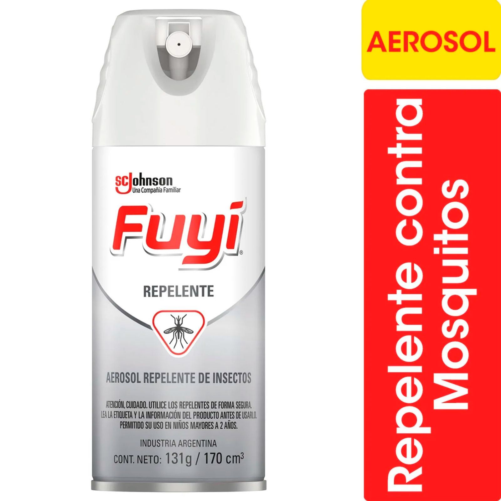 Fuyi Repelente Para Mosquitos En Aerosol 170 Ml
