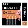 Duracell Pilas Alcalinas Aa De Larga Duración (Pack De 4)