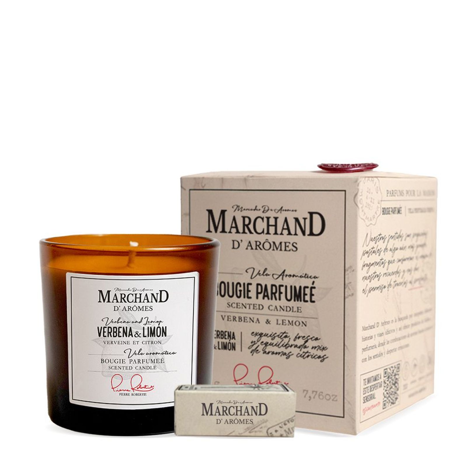 Marchand D´Aromes Vela Aromatica Verbena & Limon 220 Gr