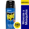 Raid Insecticida Mata Moscas Y Mosquitos 380 Ml