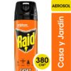 Raid Insecticida Casa Y Jardín Aerosol 380 Ml