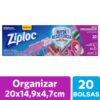 Ziploc Bolsas Herméticas Para Organizar Medianas 20Un