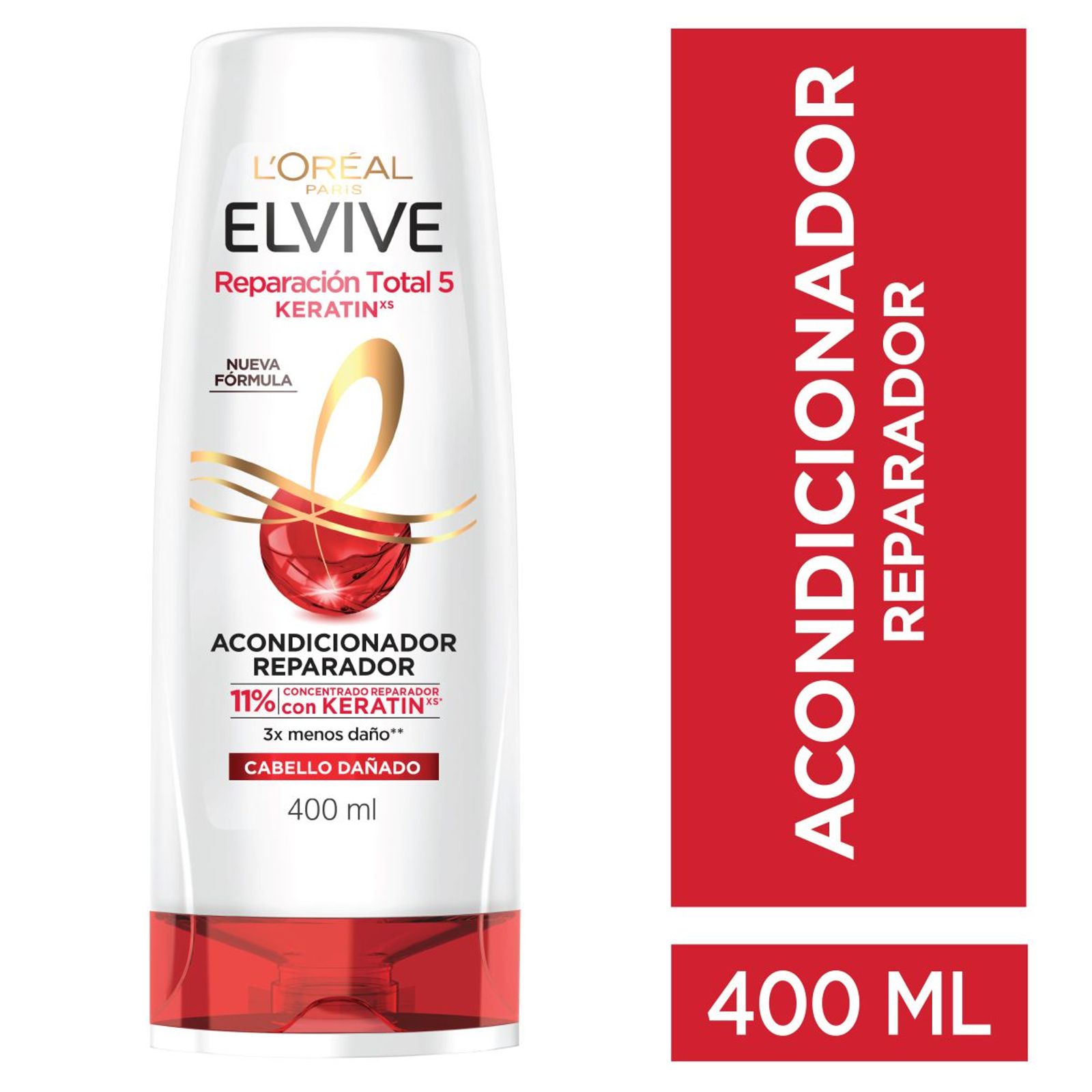 Acondicionador Elvive Rt5 Keratin 400Ml