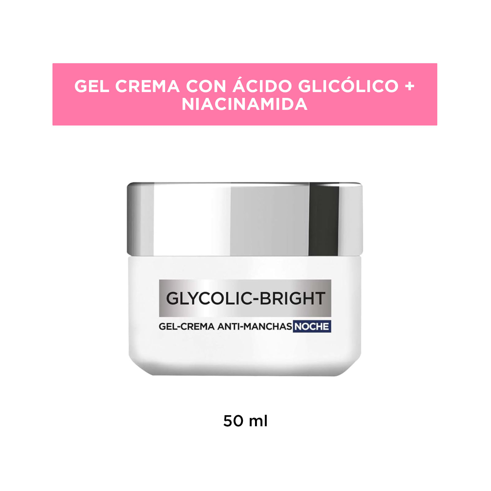 Gel Crema Noche Anti Manchas Glycolic Bright L'Oréal Paris
