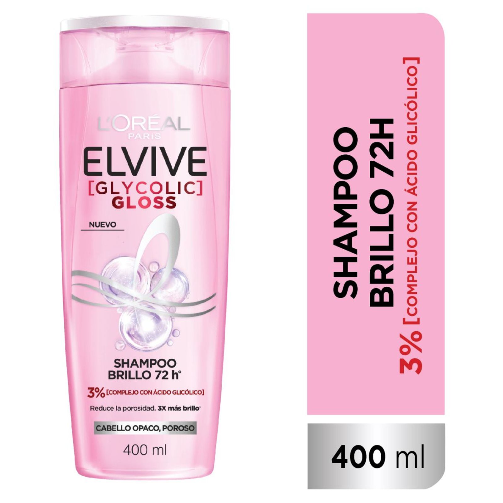 Shampoo Elvive Glycolic Gloss 400Ml