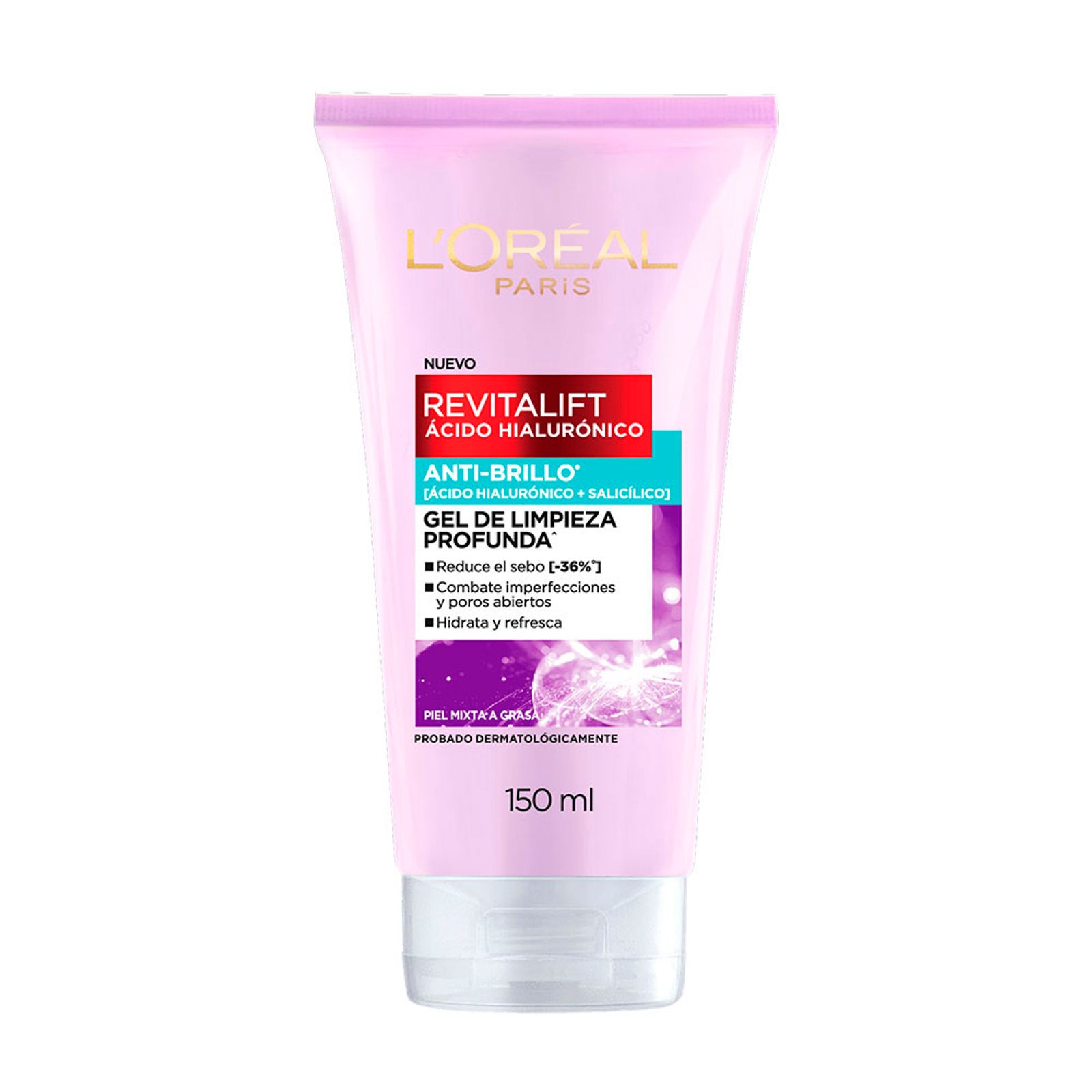Gel De Limpieza Anti Brillo L'Oreal Paris Revitalift