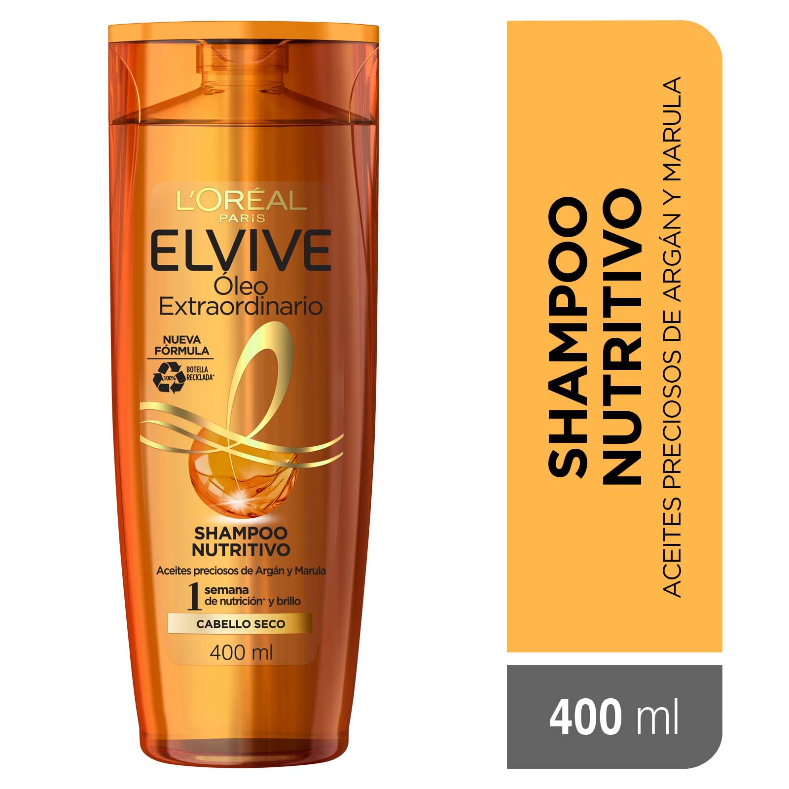 Shampoo Elvive Oleo Extraordinario Nutricion Universal 400Ml
