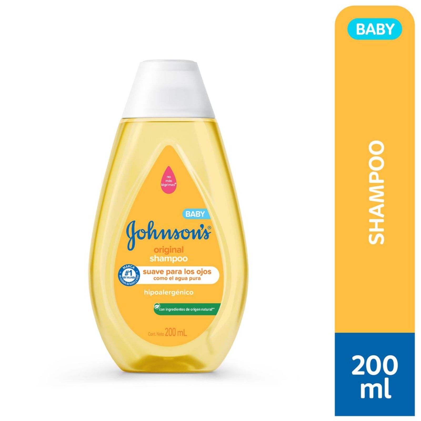 Johnsons Baby Shampoo Para Bebé Original 200 Ml