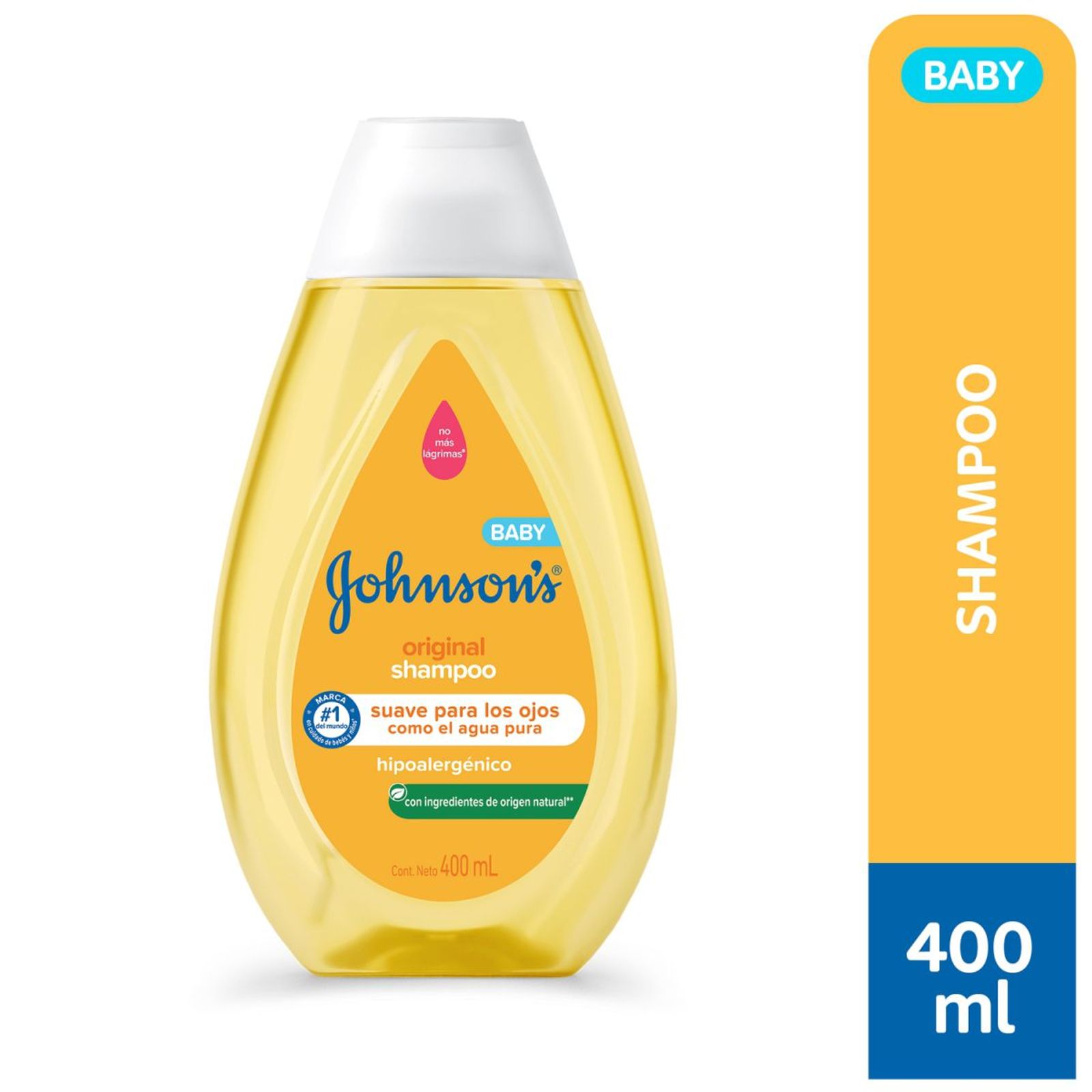 Johnsons Baby Shampoo Para Bebé Original 400 Ml