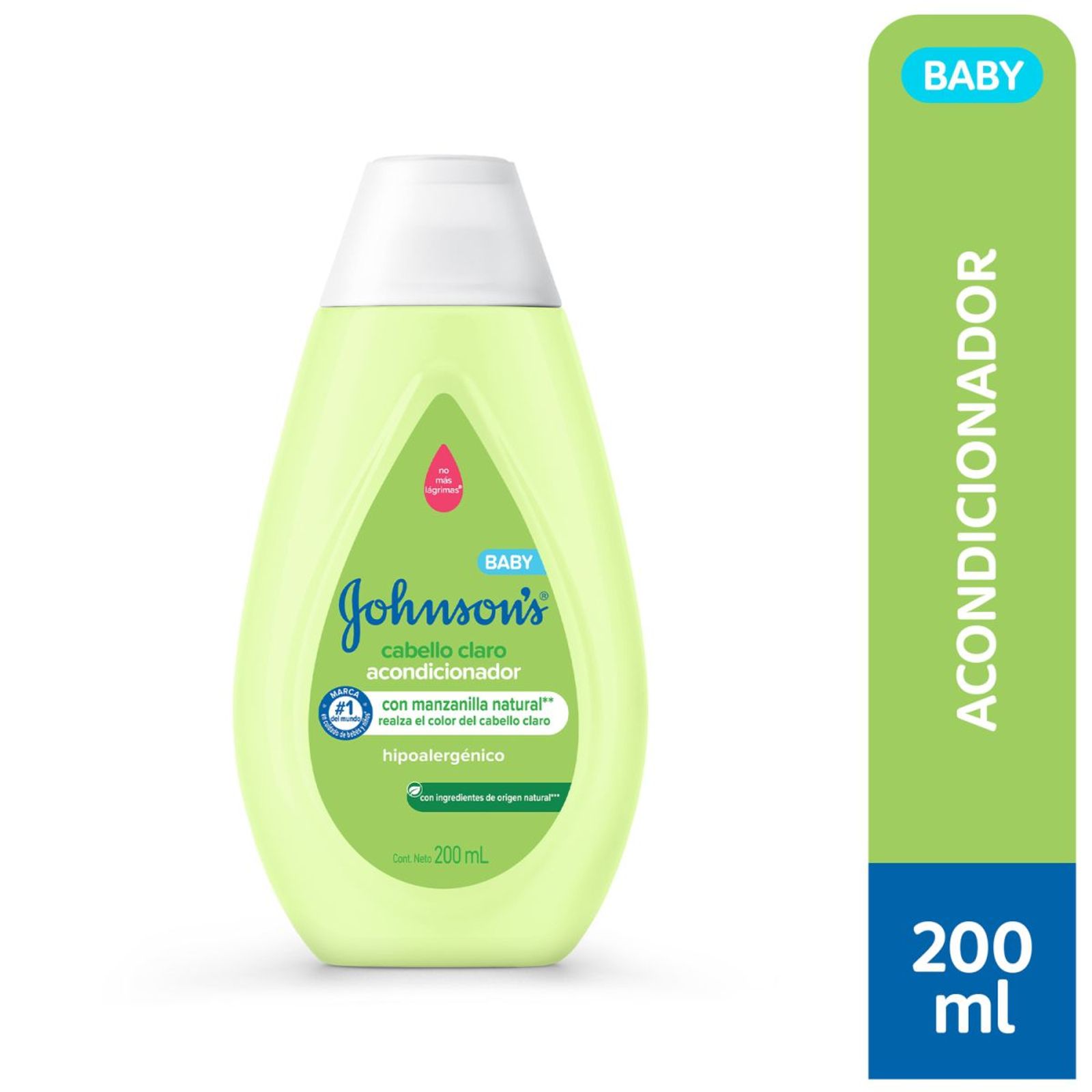 Johnsons Baby Acondicionador Para Bebé Cabello Claro 200 Ml