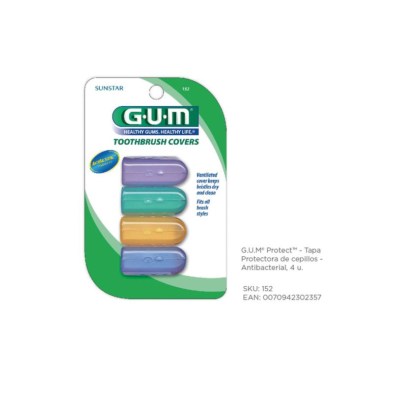 Tapas Protectoras Gum X 4 Un