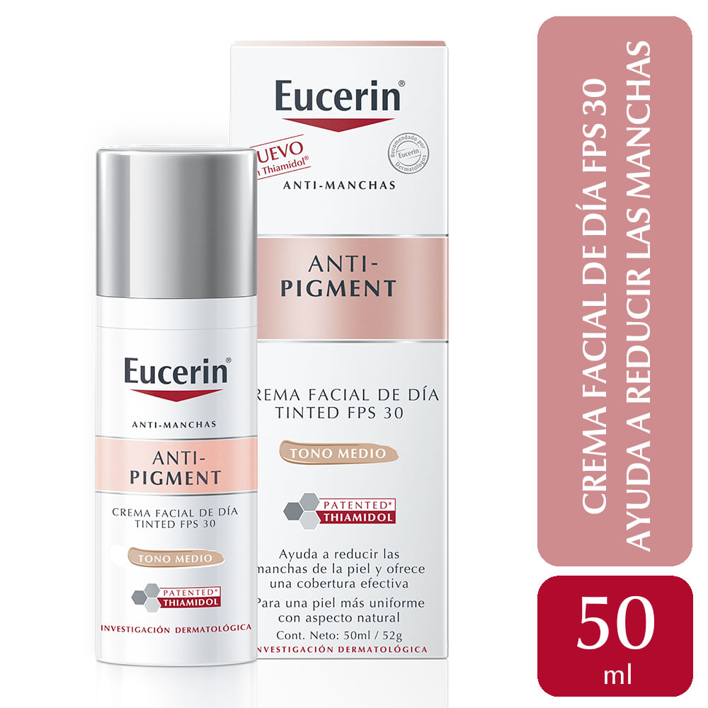 Eucerin Anti-Pigment Crema De Día Tono Medio Fps 30 X 50 Ml