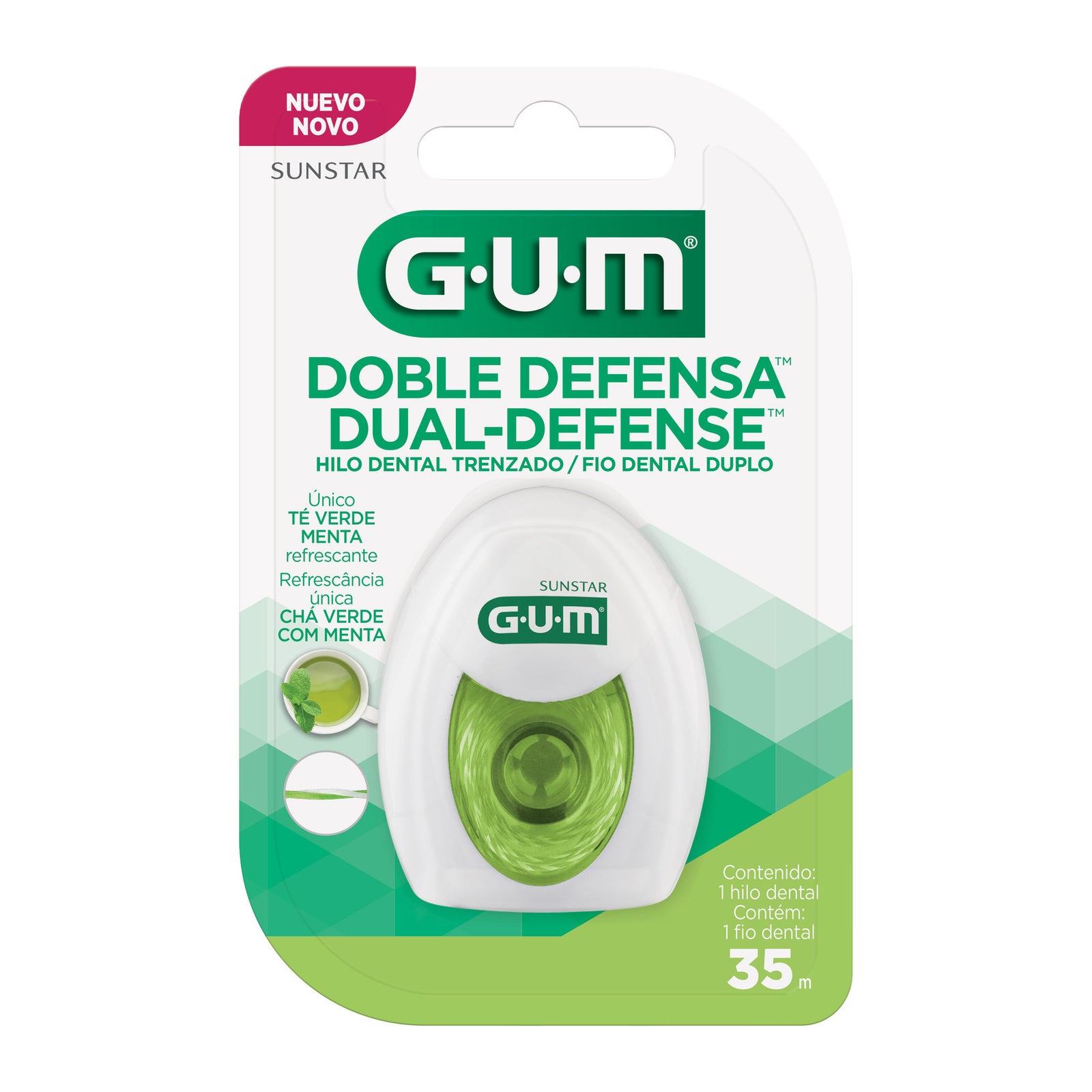 Gum Hilo Dental Doble Defensa 35 M