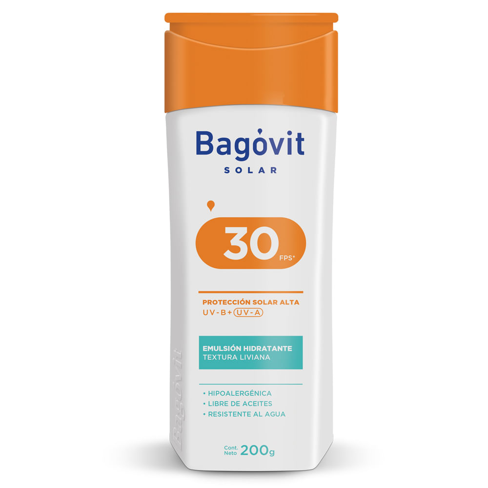 Bagóvit Protector Solar Family Care Fps 30 X 200 Ml