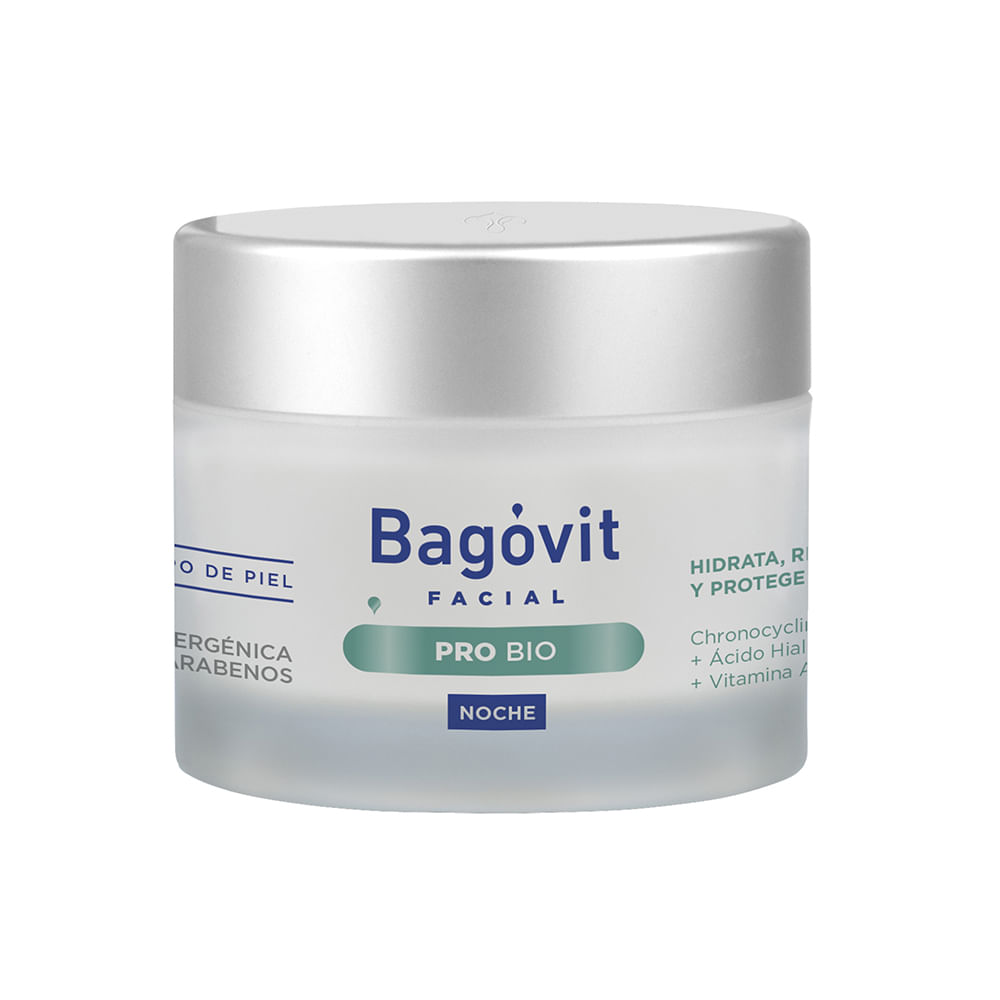 Bagóvit Crema Facial Pro Bio Noche Regeneradora Celular X 55 G