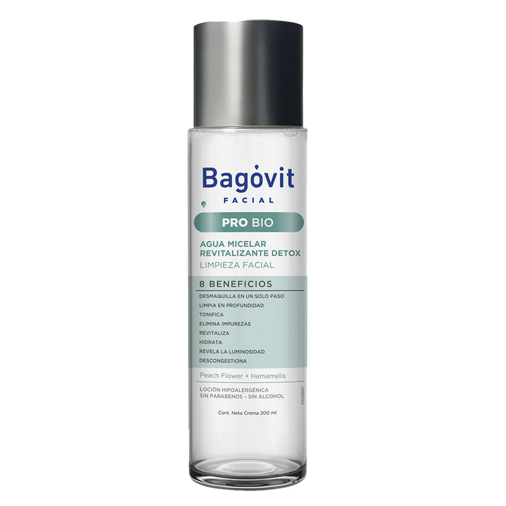 Bagóvit Agua Micelar Facial Pro Bio Detox X 200 Ml