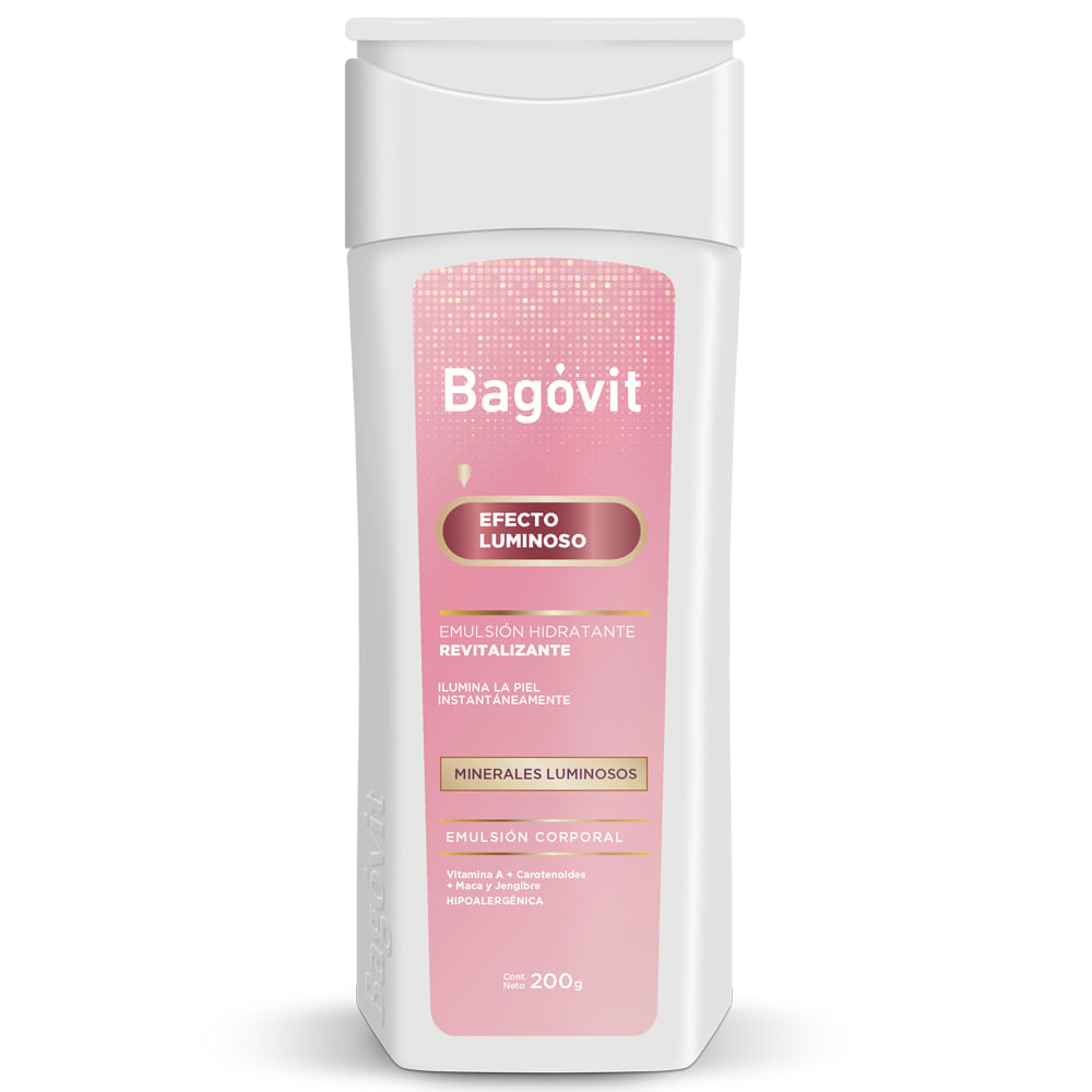 Bagóvit Emulsión Corporal Hidratante Efecto Luminoso X 200 Ml