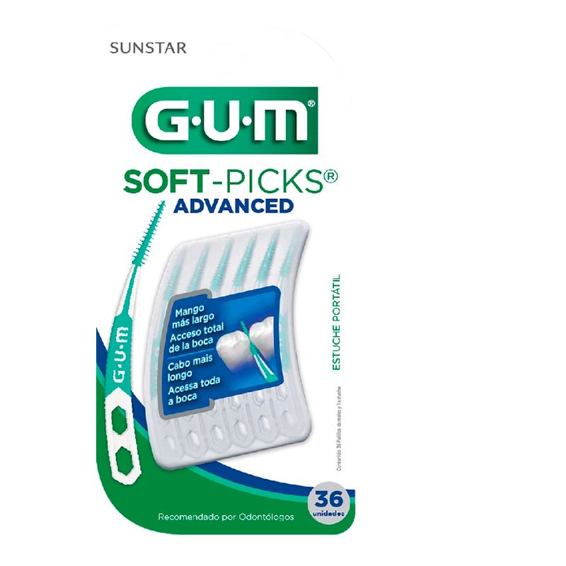 Palillos Interdentales Soft-Picks Advance X 36 Ud