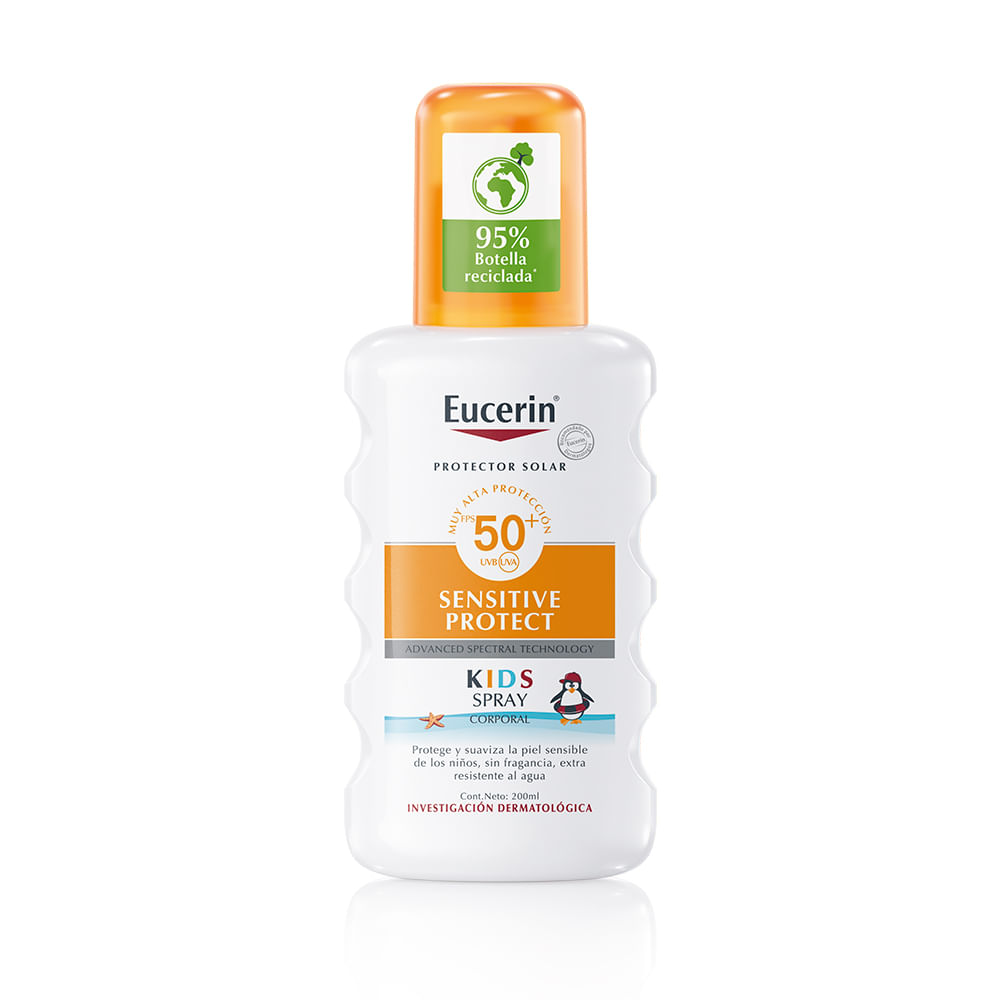 Eucerin Sun Protector Solar Sensitive Protect Kids Fps 50+ X 200 Ml (Verificar)