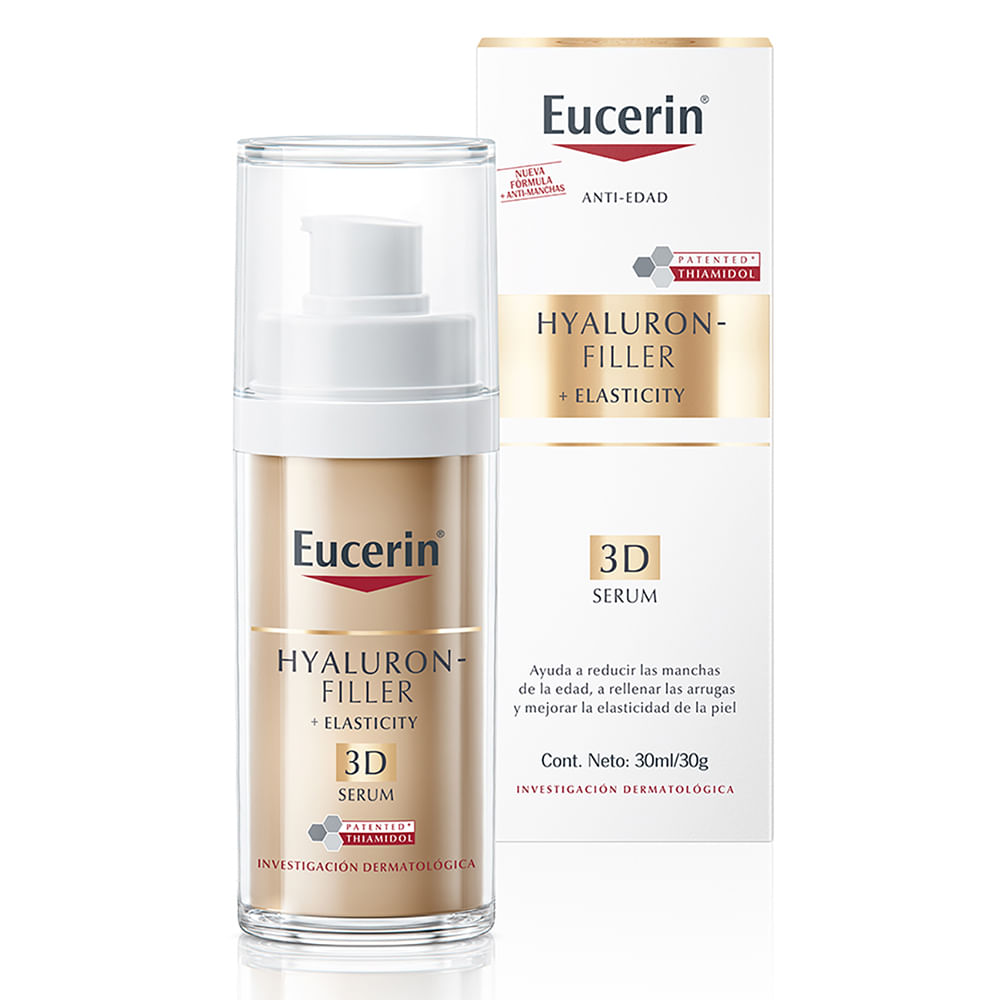 Eucerin Sérum Anti-Edad E Hidratante 3D Hyaluron-Filler + Elasticity X 30 Ml