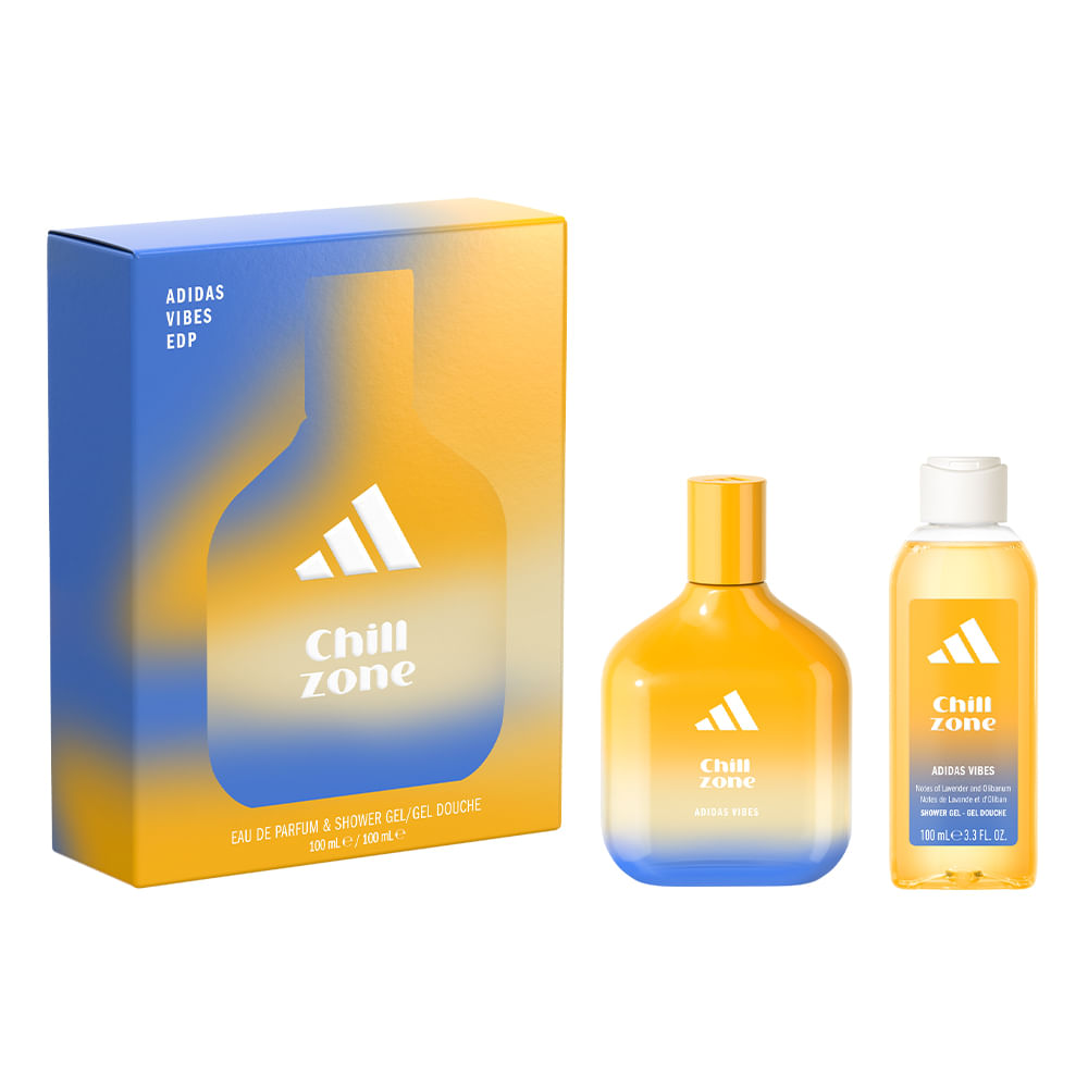 Adidas Set Edp Chill Zone X 100 Ml + Shower Gel 100 Ml