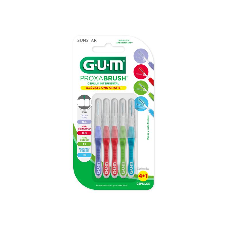 Cepillo Interdental Gum Proxabrush X 5 Un
