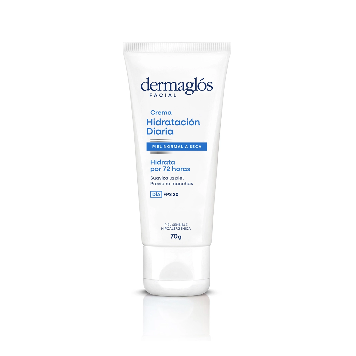 Dermaglós Facial Crema Hidratación Diaria Día Fps 20 X 70 Ml