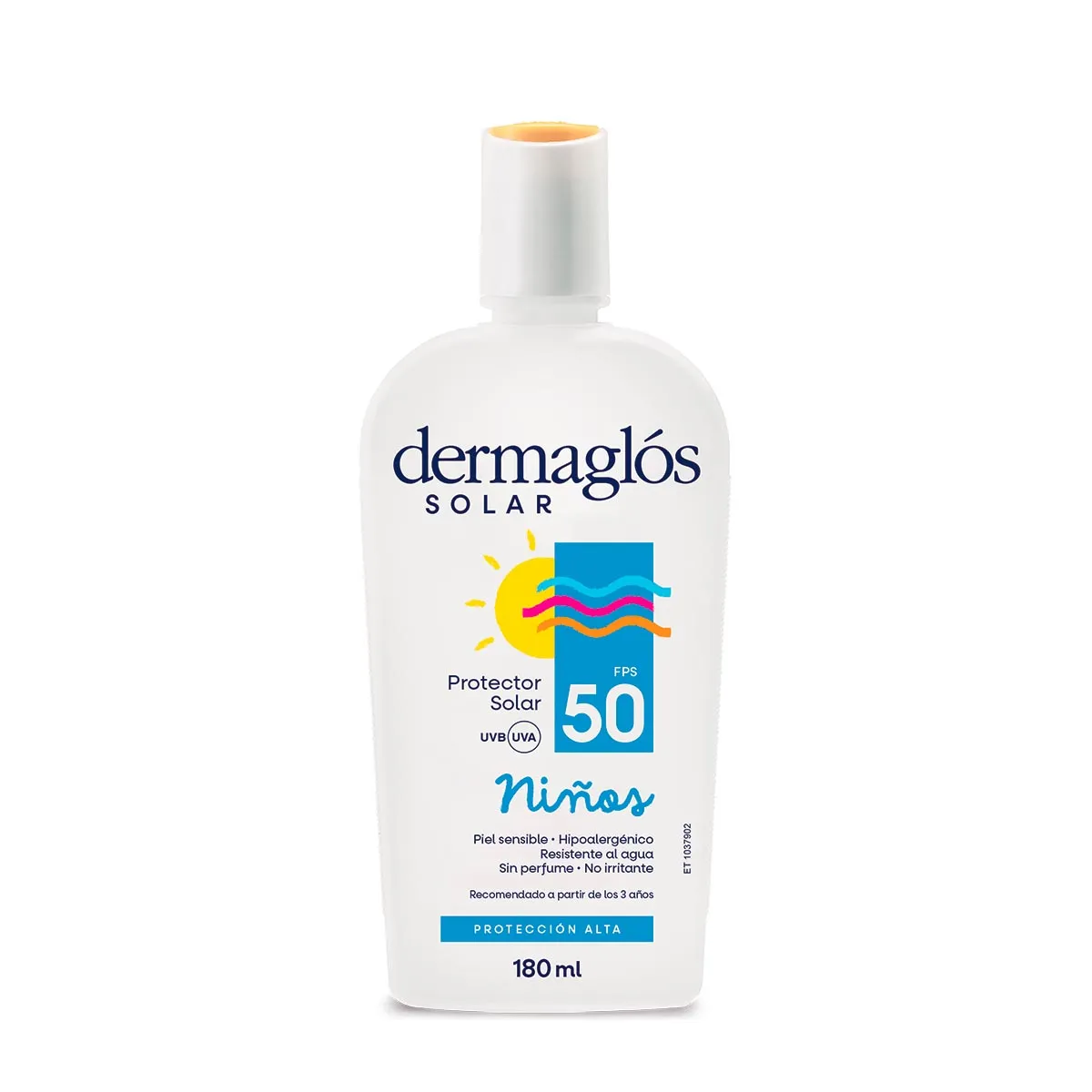 Dermaglós Protector Solar Niños Fps 50 X 180 Ml