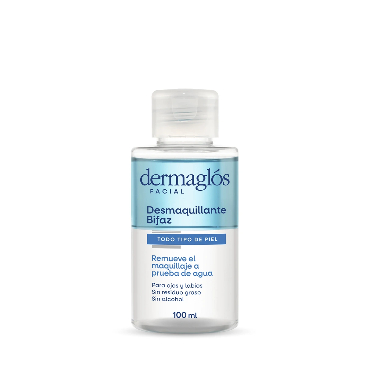 Dermaglós Facial Desmaquillante Bifaz De Ojos X 100 Ml