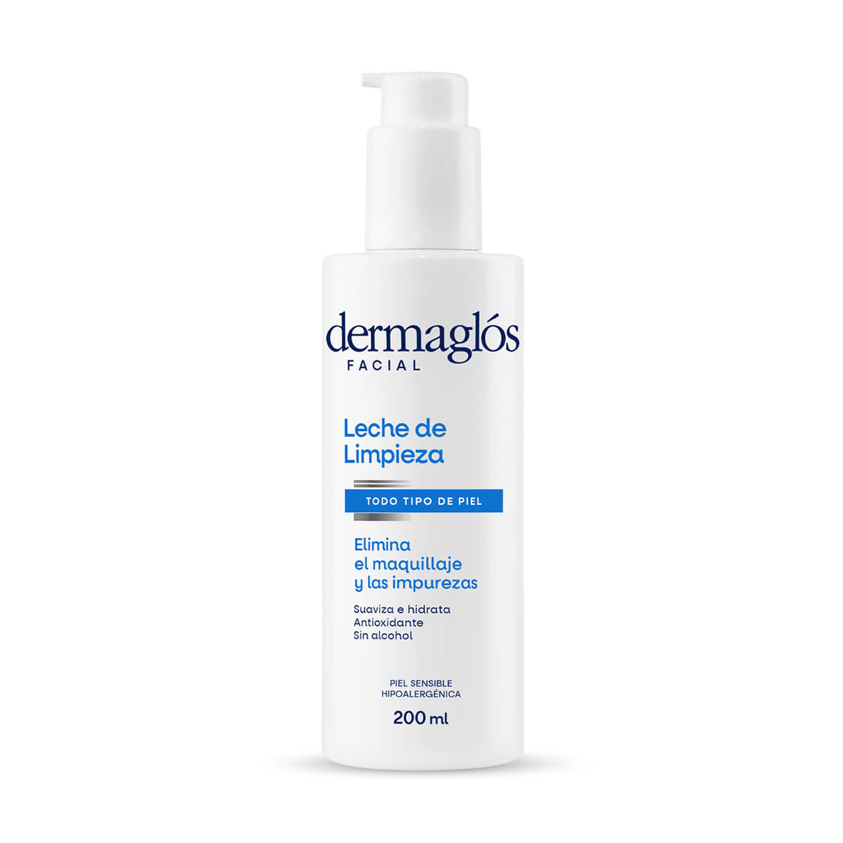 Dermaglós Facial Leche De Limpieza Activa X 200 Ml
