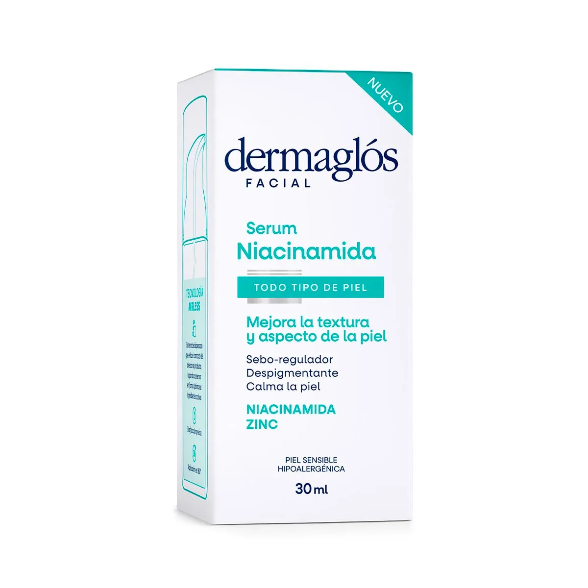 Dermaglòs Facial Serum Niacinamida X 30 G