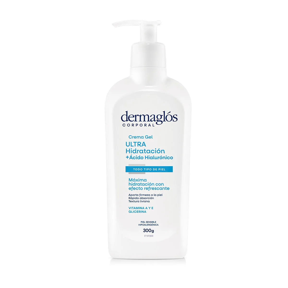 Dermaglós Crema Gel Corporal Ultra Hidratación + Ácido Hialurónico 300 G