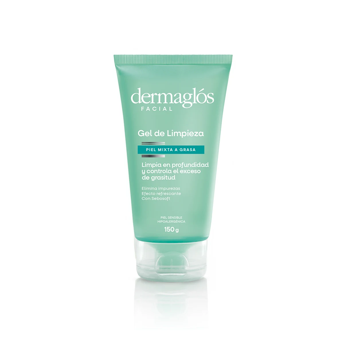 Dermaglós Facial Gel De Limpieza Piel Mixta A Grasa X 150 G