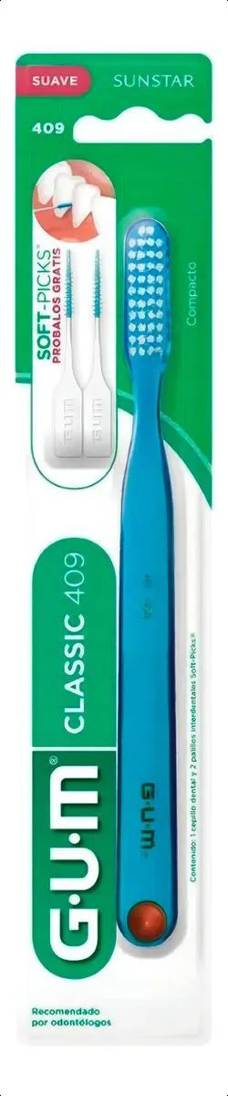 Gum Cepillo De Dientes Dental 409 Suave
