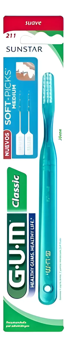 Gum Cepillo Dental 211 Classic - Suave Joven Varios