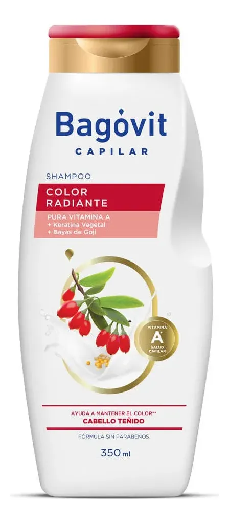 Bagóvit Capilar Color Radiante Shampoo X 350 Ml